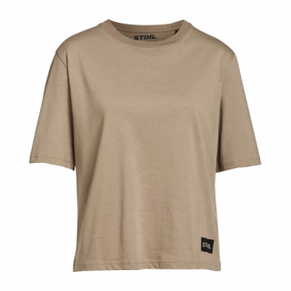 Tricou SIHL Sustainable Logo maro dama-L