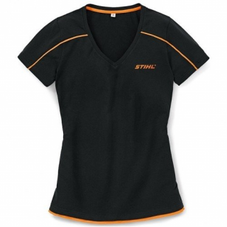 Tricou STIHL in V negru dama-XXXL
