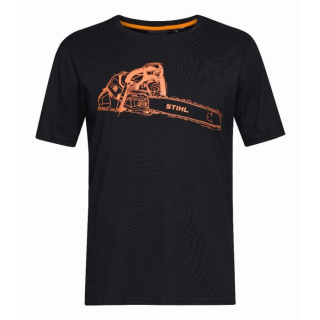 Tricou STIHL Ms500i negru - marimea S