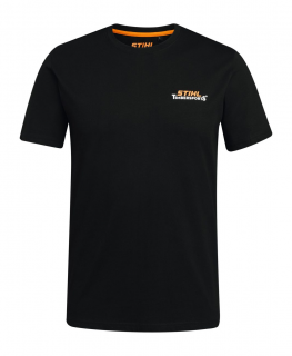 Tricou STIHL TIMBERSPORTS Scratched Axe negru-XL