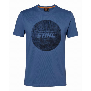 Tricou STIHL Wood Circle albastru marimea M