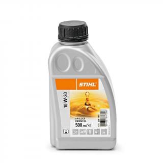 Ulei de motor STIHL HD 10W-30 utilizare pana la -30°C cantitate 500 ml