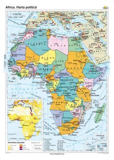Africa: Harta politica