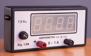 Ampermetru electronic cu senzor