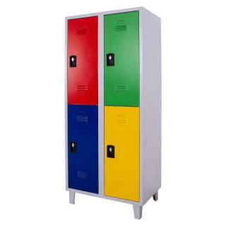 Dulap metalic color cu 4 usi Ada