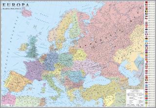 Europa. Harta politica