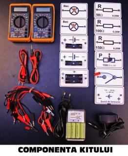 Kit (set) electrocinetica - pentru gimnaziu si liceu