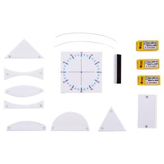 Kit (set) studiul razelor luminoase - pentru gimnaziu si liceu