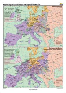 Reforma religioasa si urmarile sale in Europa (secolul XVI-XVII)