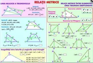 Relatii metrice   Sisteme si totalitati de ecuatii (duo)