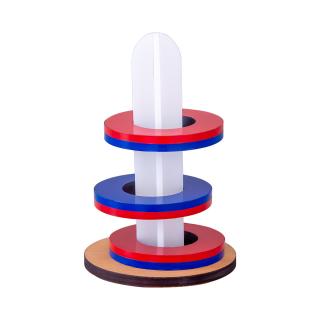 Set de 3 magneti - disc pe suport
