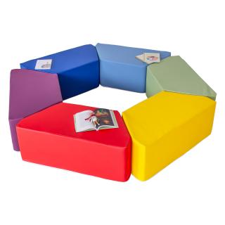 Set Scaunele Rainbow ,   6 bucati