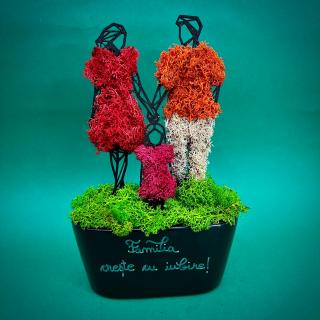 Aranjament Familie fetita 24X17x15cm