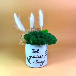 Aranjament Feel gratitude 20x12cm