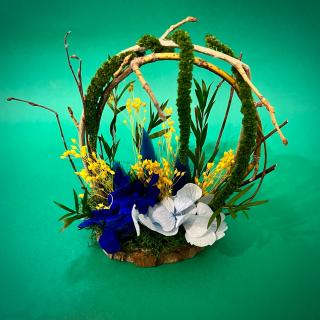Aranjament Gradina   Sfera Viselor   16X12cm