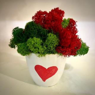 Aranjament Little Heart15x9cm