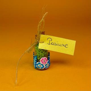 Decoratiune Sticluta cu pasiune 4cm