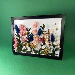 Tablou Camp cu flori 15x21cm