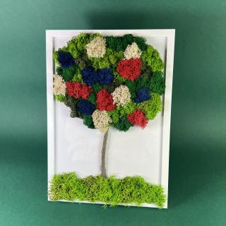Tablou Copacel colorat 21x30cm