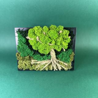 Tablou Copacelul din padurea fermecata 15x21cm