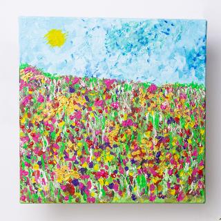 Tablou Intr-o dimineata 35x35cm