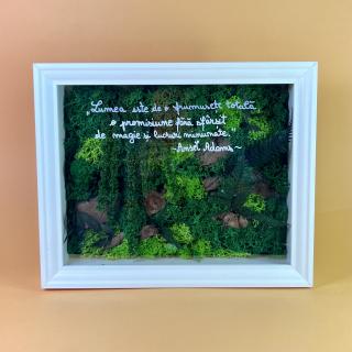 Tablou Tu si natura personalizabil 23x28cm