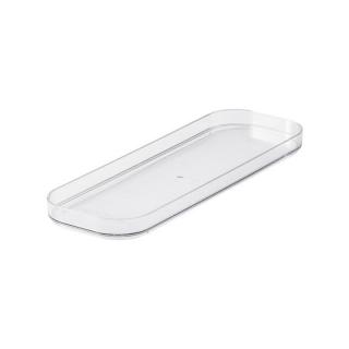 Capac pentru cutia de depozitare SmartStore Compact Clear Slim, 28.9x9.8x1.9 cm