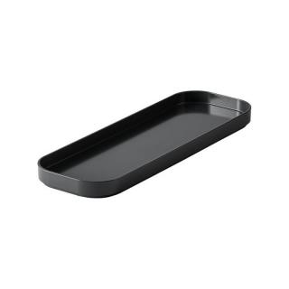 Capac pentru cutia de depozitare SmartStore Compact Slim, Gri carbune, 28.9x9.8x1.9 cm