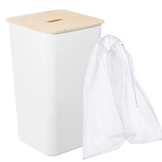 Cos depozitare SmartStore Collect 48L, Alb, 34x34x58 cm