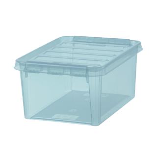 Cutie cu capac, SmartStore Colour10, Albastru, 34x25x16 cm