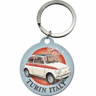 Breloc metalic Fiat 500 Turin