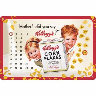 Calendar metalic de perete Kellogg s Mother - Mama vrem Kellogg s