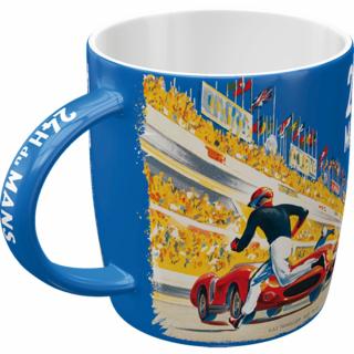 Cana 24h Le Mans Racing Poster Blue