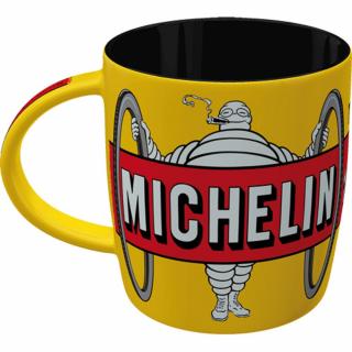 Cana ceramica 330 ml Michelin Tyres Bibendum Galben