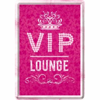 Carte postala metalica VIP Pink Lounge - Terasa VIP Roz