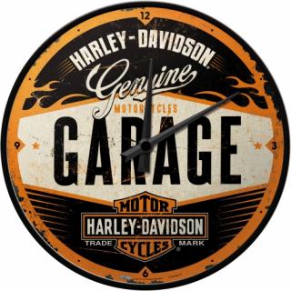 Ceas de perete Harley-Davidson Garaj
