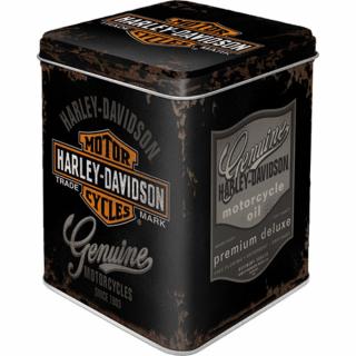 Cutie metal ceai Harley-Davidson - Logo Autentic