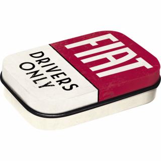 Cutie metalica de buzunar Fiat - Drivers Only - Doar pentru Soferi de Fiat