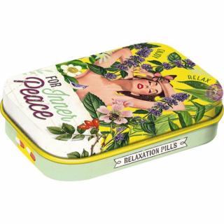 Cutie metalica de buzunar Inner Peace Relaxation Pills