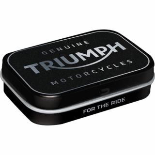 Cutie metalica de buzunar Triumph Logo Argintiu