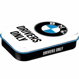Cutie metalica de buzunar XL BMW - Drivers Only - Doar pentru soferi de BMW