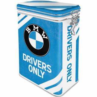 Cutie metalica etansa BMW Drivers Only - Doar pentru Soferi de BMW