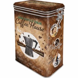 Cutie metalica etansa Coffee House - Cafenea