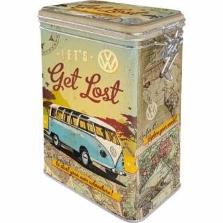 Cutie metalica etansa Volkswagen Bulli-Let s Get Lost! - Hai sa ratacim