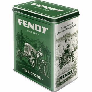 Cutie Metalica marime L Fendt Green Fields - Campuri Verzi