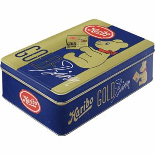 Cutie metalica plata HARIBO Goldbaren Vintage Gold