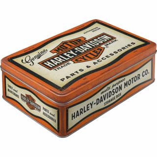 Cutie metalica plata Harley-Davidson - Piese si Accesorii