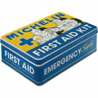Cutie metalica plata Michelin - First Aid Kit - Set de Prim Ajutor