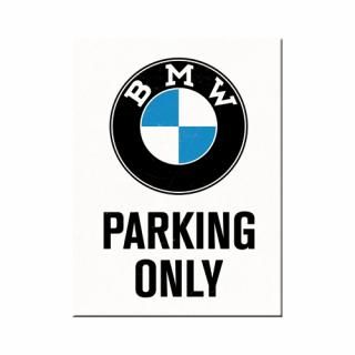 Magnet 6x8 cm BMW - Parking Only - Parcare doar pentru BMW