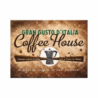 Magnet 6x8 cm Coffee House - Cafenea